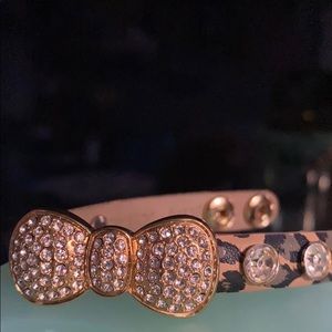 Betsy Johnson snap bracelet